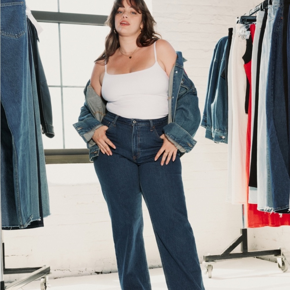 Abercrombie & Fitch Dark Blue Straight Leg Jeans NWT